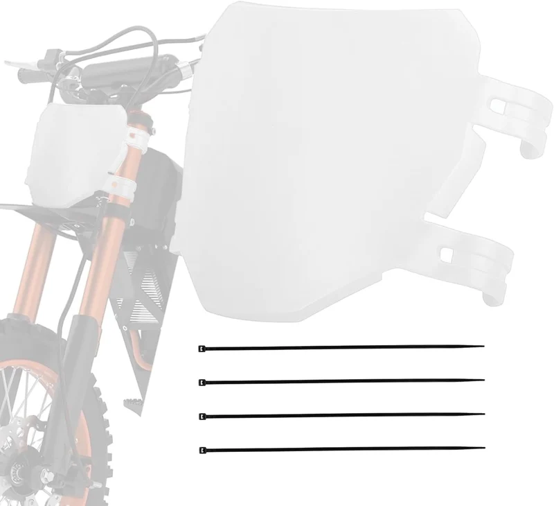 Number Plate - White