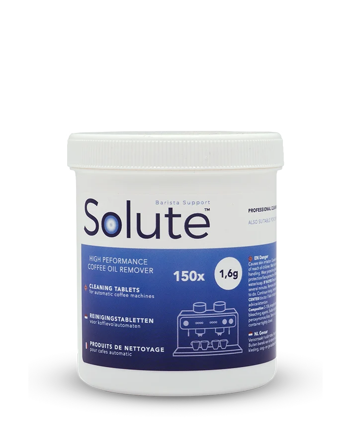 Solute reinigingstabletten 150 tabs jar 1.6 g 18 mm