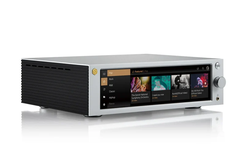 Hifi Rose RS250A zilver netwerk media speler