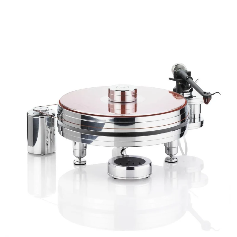 Acoustic Solid 111 Metall handgemaakte platenspeler