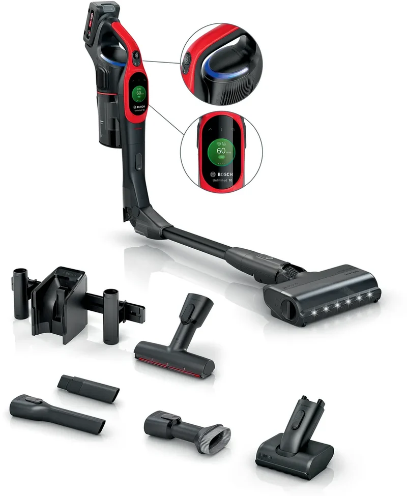 Bosch BCS1041PET Steelstofzuiger met flexibele arm