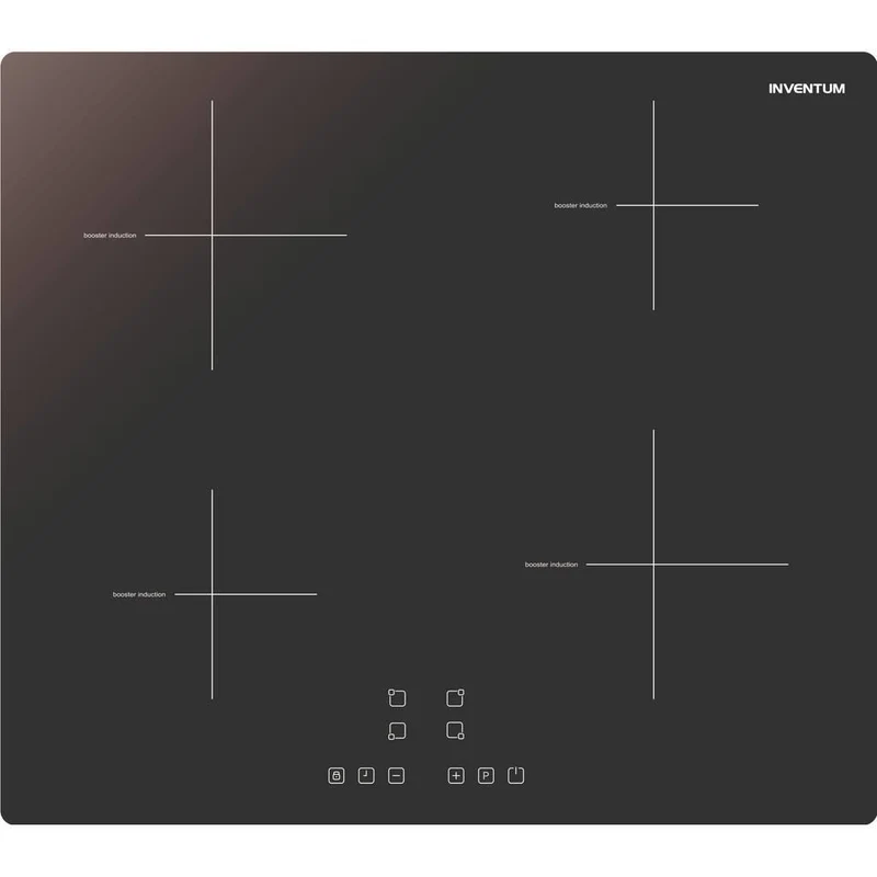 Inventum VKI6010ZWA inductiekookplaat, 4 Zones met boostfunctie, 1-fase aansluiting