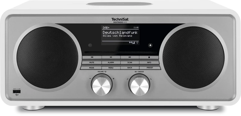 TechniSat Digitradio 602 zilver veelzijdige luxe Tafelradio