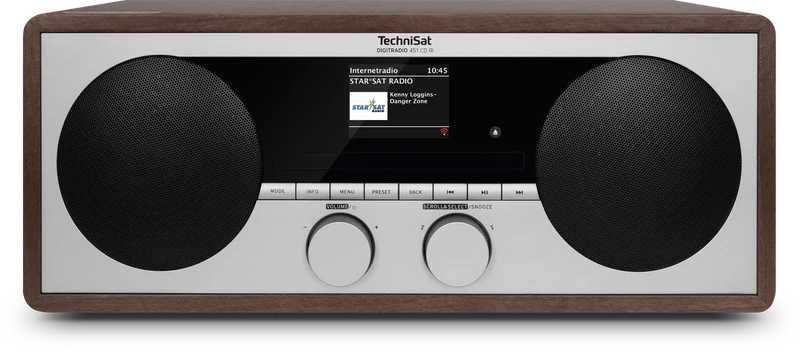 TechniSat Digitradio 451 CD IR Tafelradio met CD speler ingebouwd