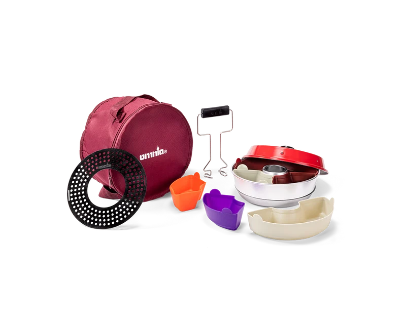 Omnia Kit 2 Oven 5-Delige Set - Rood