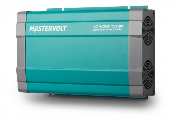 Mastervolt AC Master 12/2500 sinusomvormer met schuko en vaste aansluiting