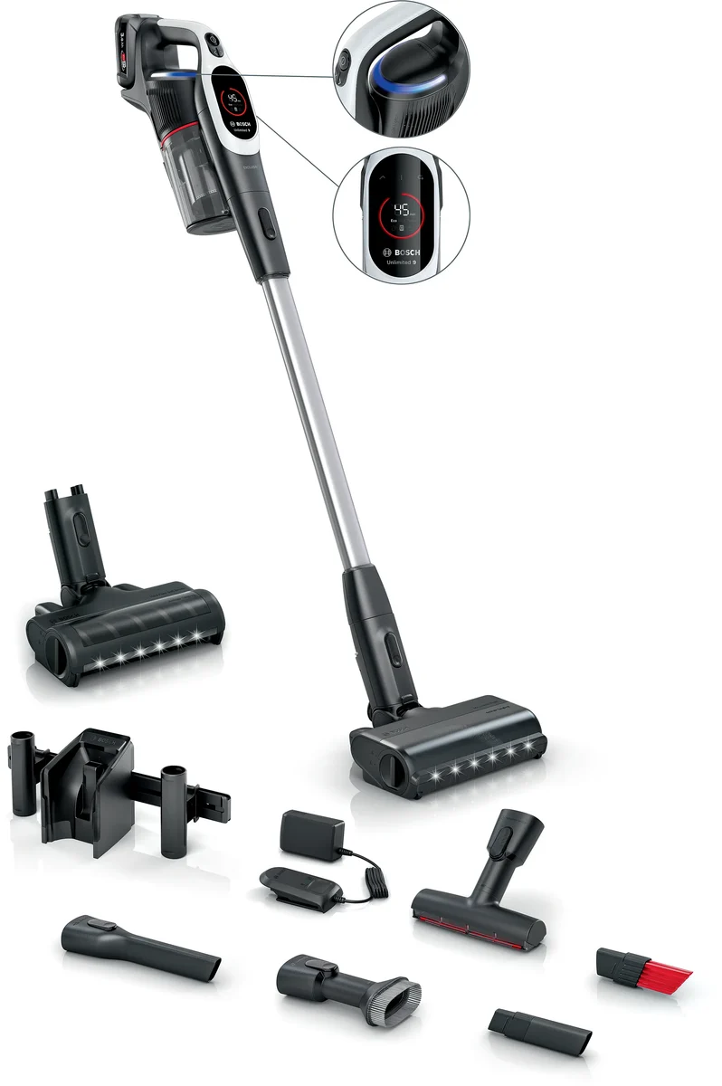 Bosch BXS931WQC Steelstofzuiger Unlimited 9 Serie