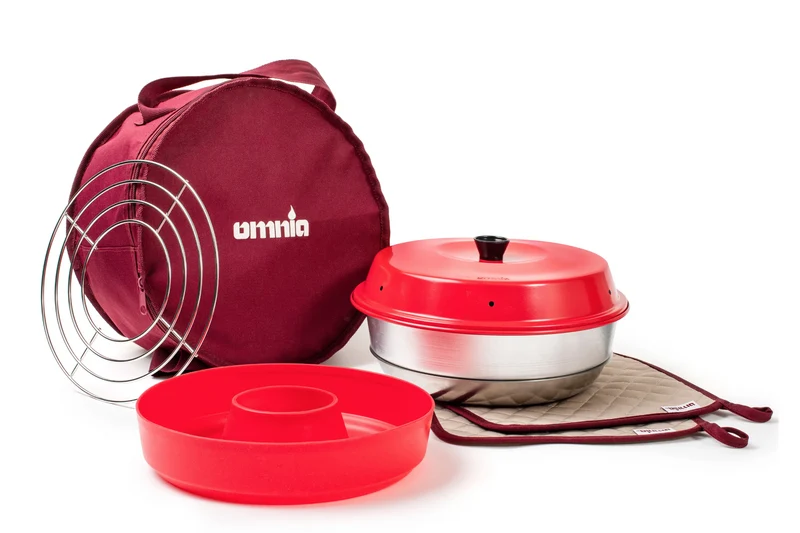 Omnia Kit 1 Oven 5-Delige Set - Rood