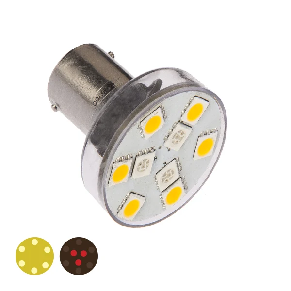 NauticLED Ba15D Bayonet Dual Color twee kleuren Led lamp