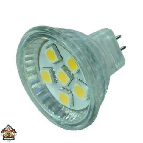 NauticLED MR11 L080 lichthoek breed 120 graden, 2700K