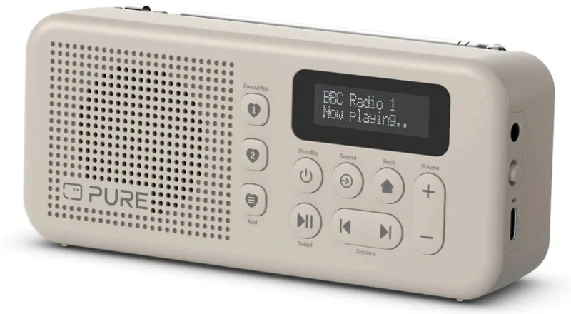 Pure Elan Move Draagbare Radio - Zand