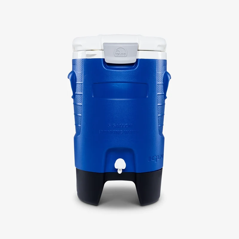 Igloo Sport 5 Gallon Drankkoeler met Wielen - 19 liter - Blauw