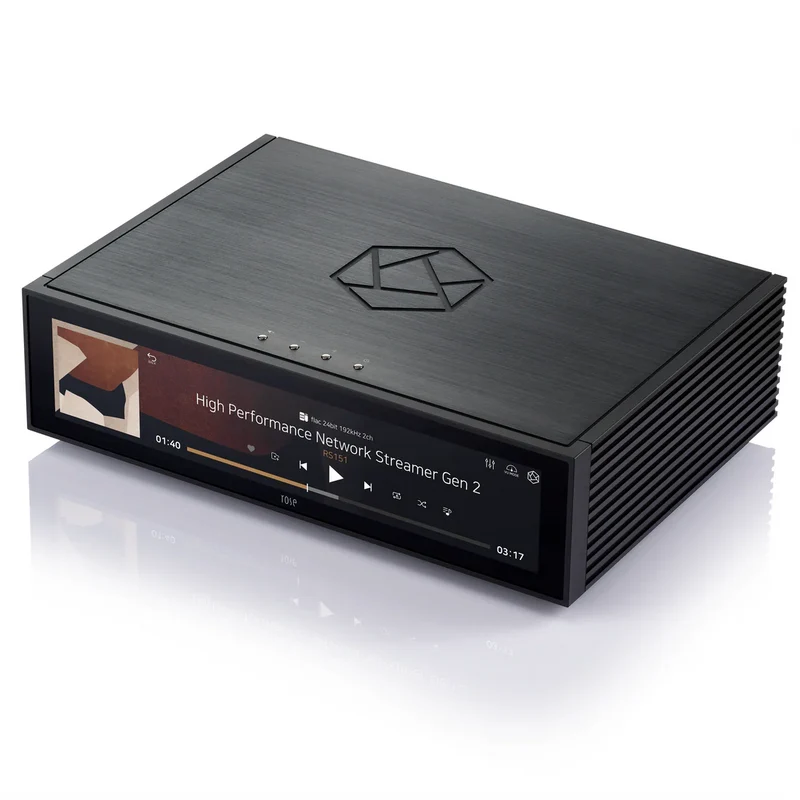 Hifi Rose RS151 zwart High performance Netwerk Streamer met ingebouwde DAC