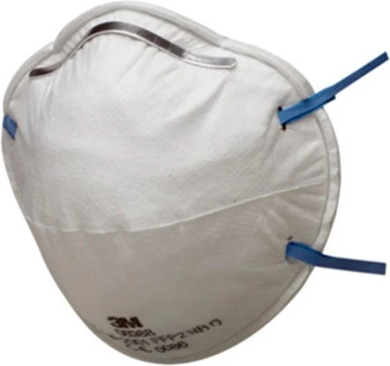 3M 8810C Fijnstofmasker FFP2 (3 stuks) voor schuurwerkzaamheden