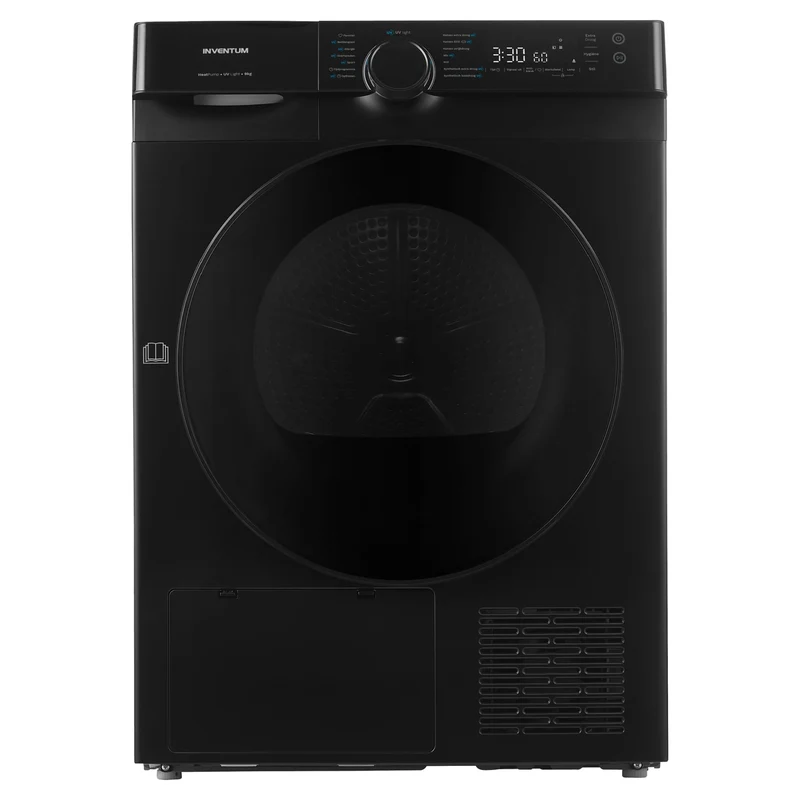 Inventum VDW8030B zwart warmtepompdroger