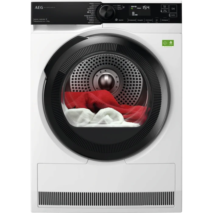 AEG TR86KASSEL warmtepompdroger met PreciseDrysensoren