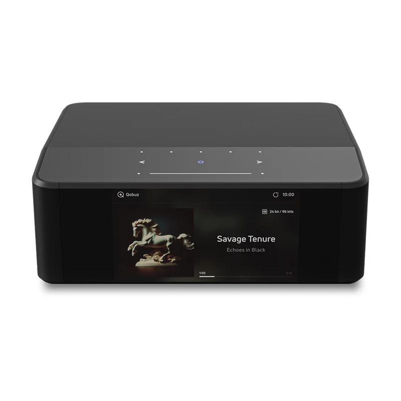 Bluesound NODE ICON BLACK muziekstreamer met DAC en voorversterker