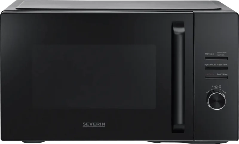 Severin MW7798 zwart Magnetron met grill en hetelucht functie