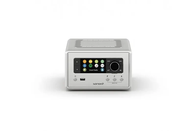 Sonoro Relax zilver zeer compacte Smart radio