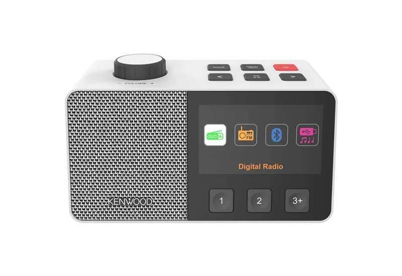 Kenwood CR-M70DAB-W Compacte Senioren radio Stereo / FM/DAB/BT/ASA wit