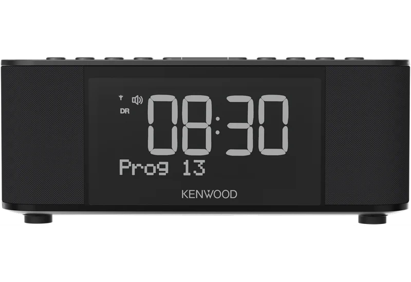 Kenwood CR-ST40DAB-B klokradio met DAB+ en FM radio en Bluetooth