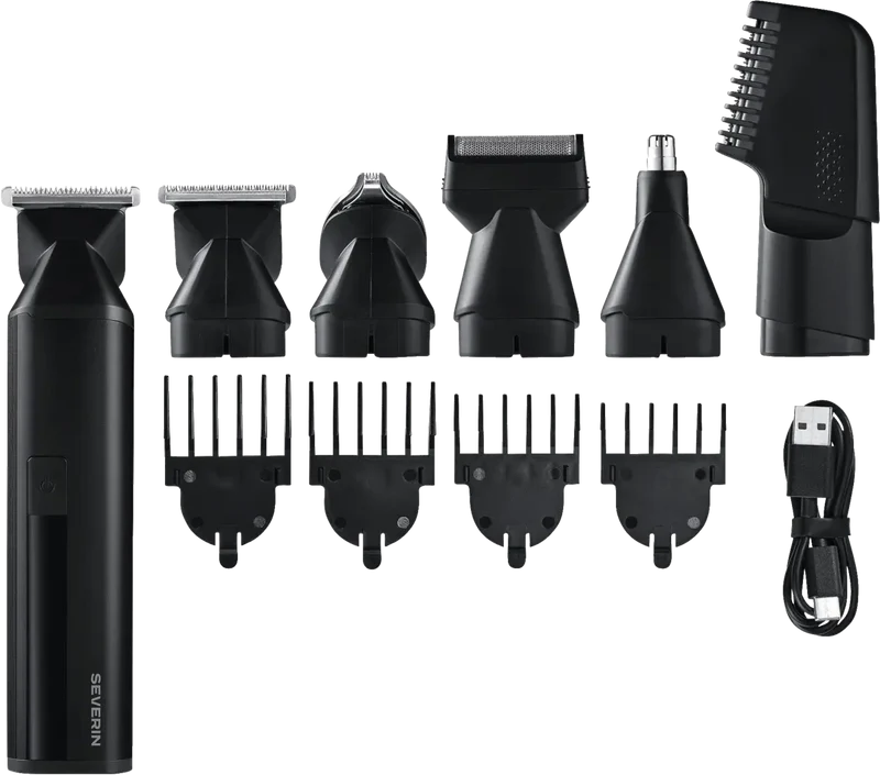 Severin HS0710 Tondeuse 6 in 1 Groomingset