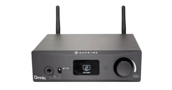 NuPrime Omnia WR-2 multi zone audio streamer voorversterker met HDMI ARC