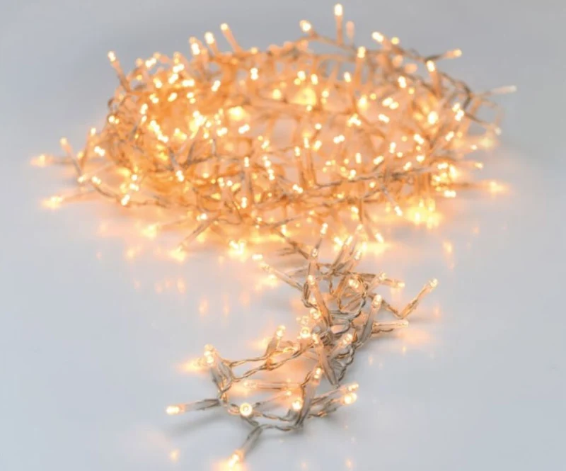 Led-Verlichting - 80 Led - Lichtfuncties - Timer - 6 Meter - Transparant Snoer