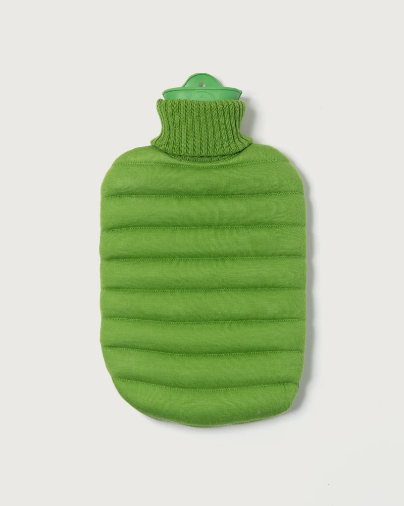 Puffy Warmwaterkruik Apple Green