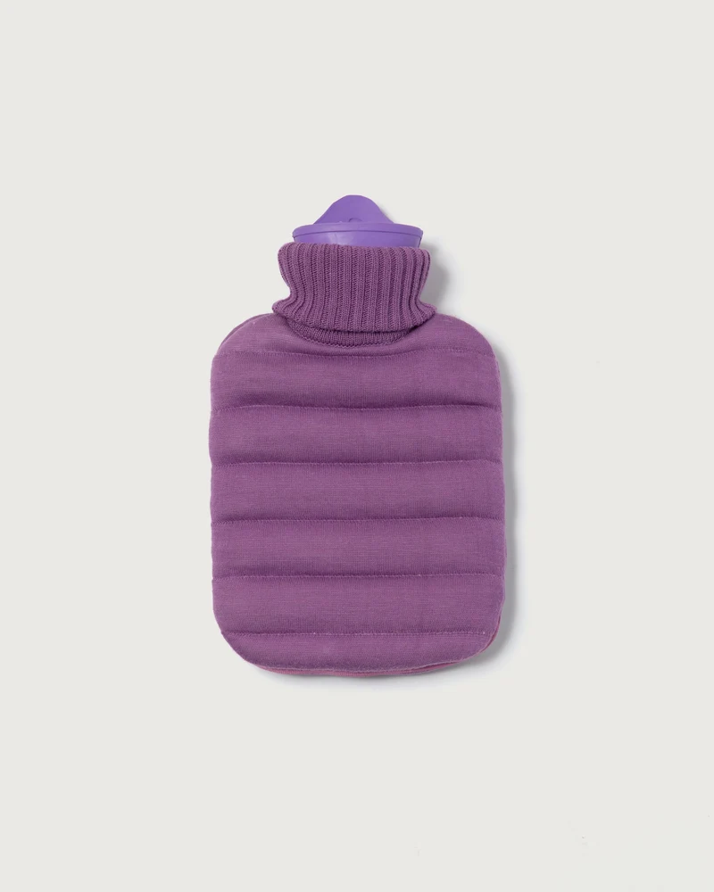 Mini Puffy Warmwaterkruik Purple