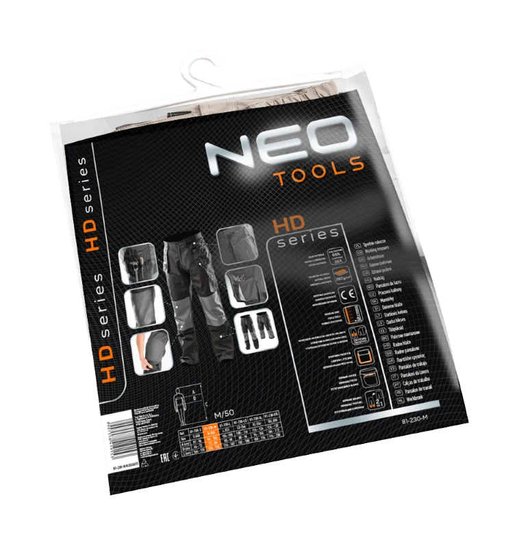 Neo Tools Werkbroek 2 In 1 M/50 Oxford Bescherming 35% Katoen-65% Polyester 267 Gr/M2 Ce-En340