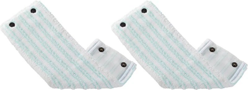 Leifheit Clean Twist Xl/Combi Clean Xl Vloerwisser Vervangingsdoek Met Drukknoppen Micro Duo 42 Cm Set Van 2