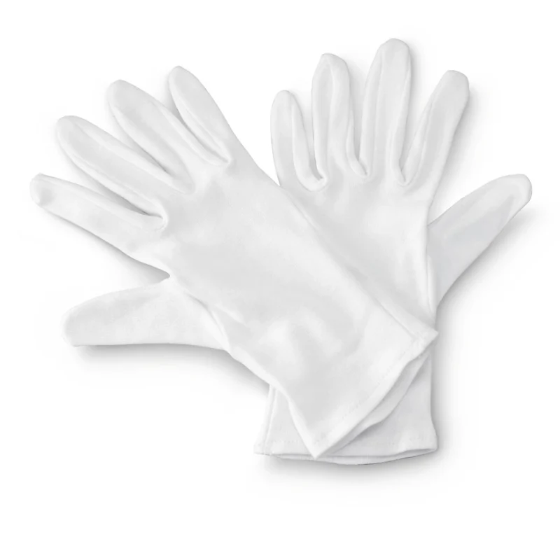 Hama Katoenen Handschoenen Maat M 1 Paar Wit
