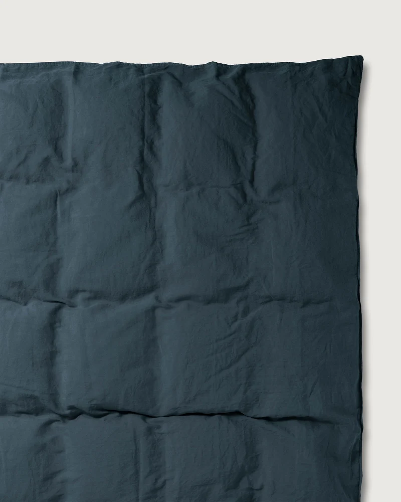 Dekbedovertrek Linnen Midnight Blue