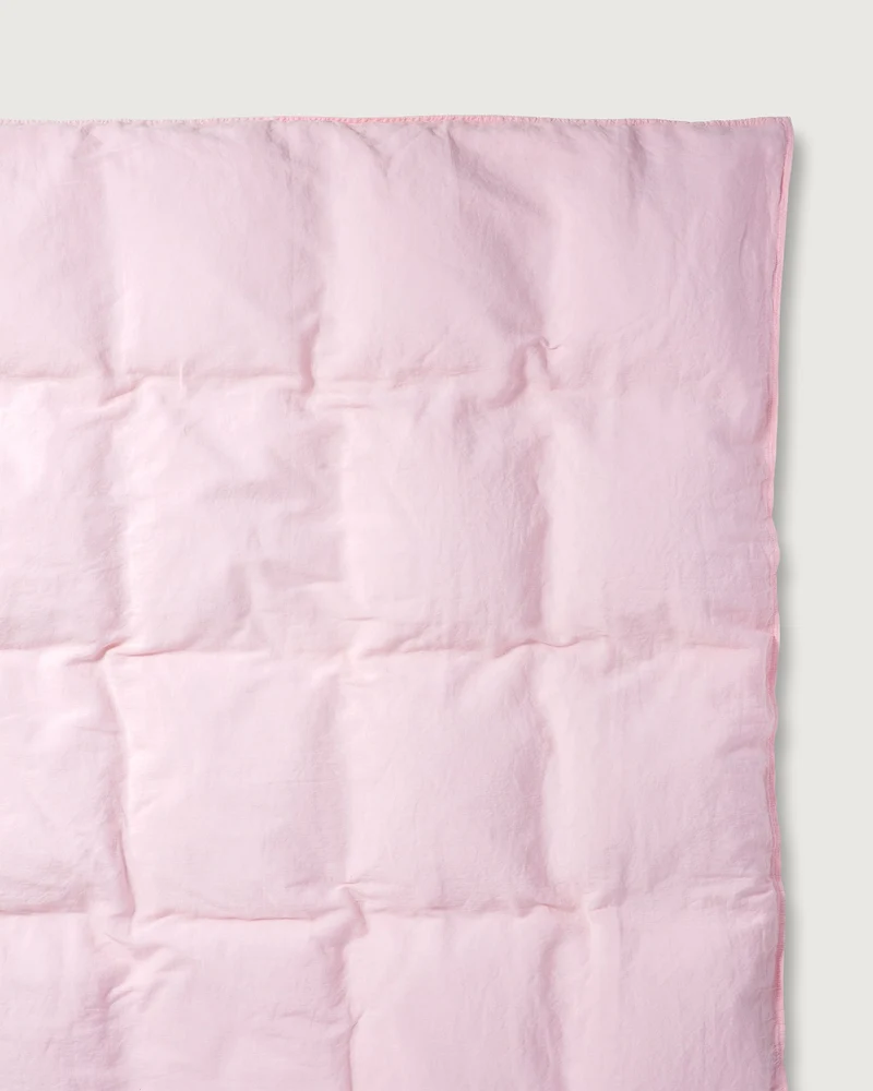 Dekbedovertrek Linnen Shell Pink