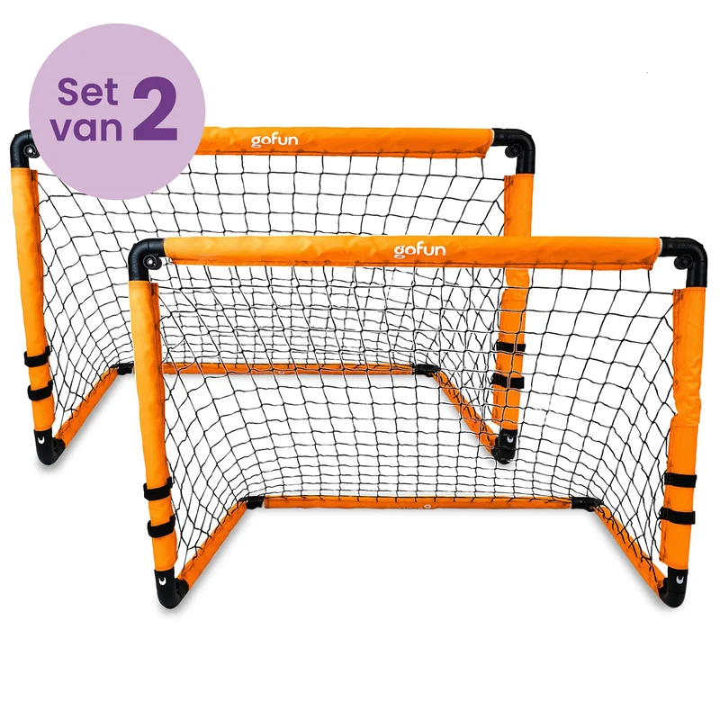Gofun Voetbaldoel - Set van 2