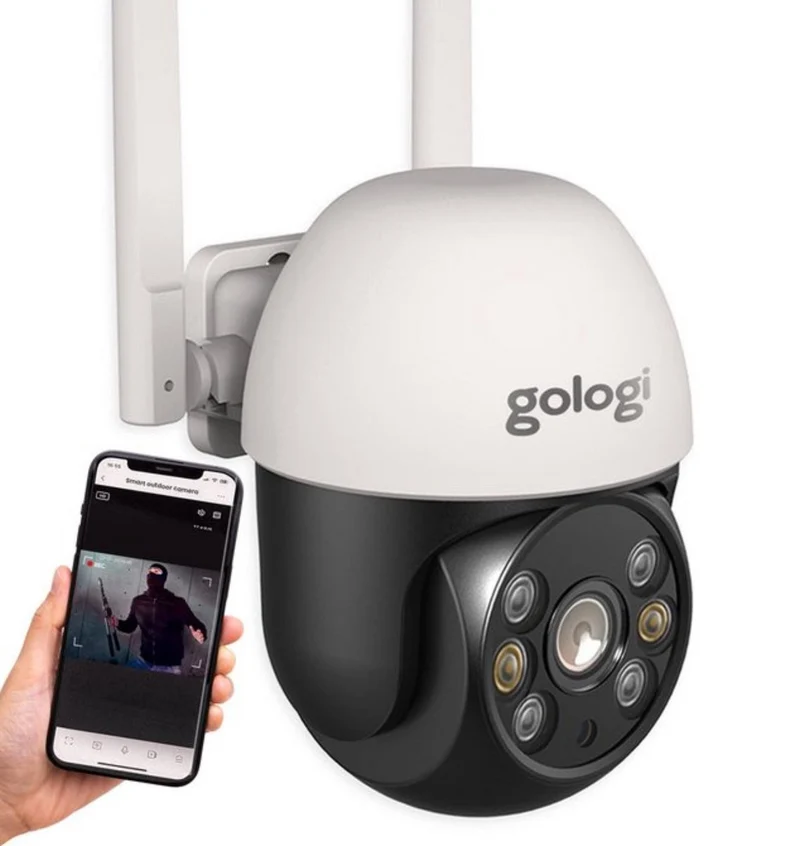 Gologi outdoor camera - 3MP - Met wifi en app