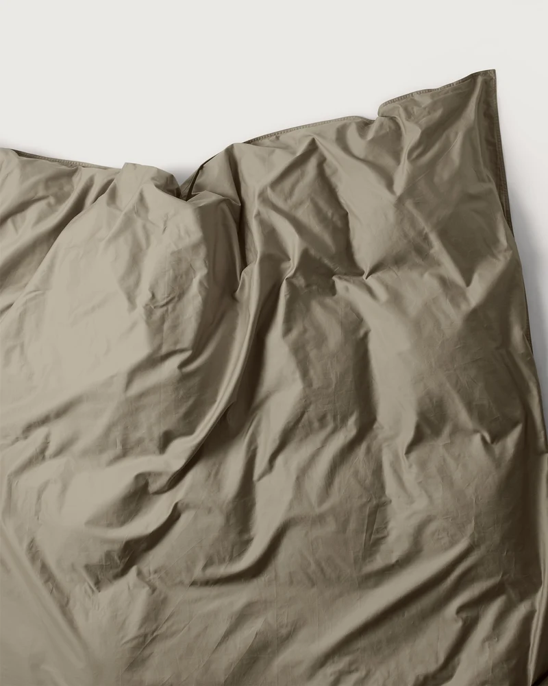 Dekbedovertrek Satijn Taupe Grey