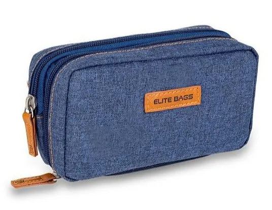 Ruime Diabetes Toilettas Jeans | Bitone Blauw