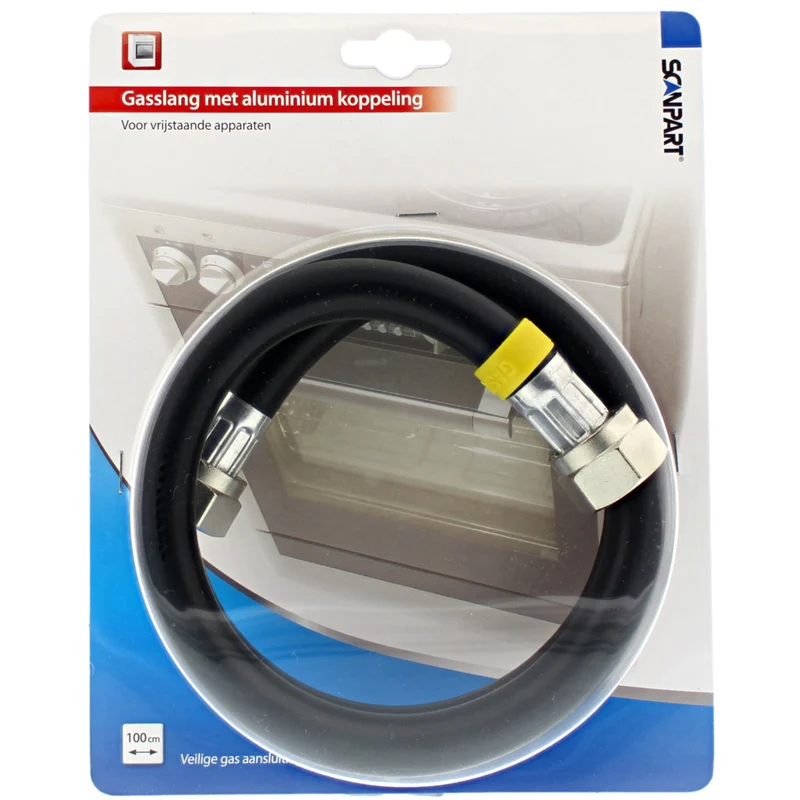 Scanpart F122 Gasslang 100Cm Alu Koppeling