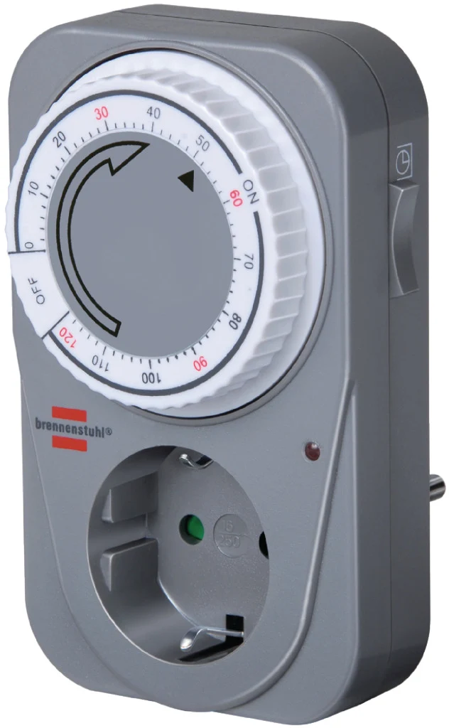 Brennenstuhl Bn-1506590 Tijdschakelaar Analoog Binnen 15 Min. 3500 W