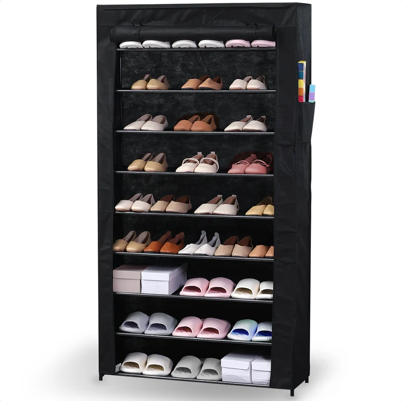 Goliving Opvouwbare Schoenenkast - 9 Laags - 98 x 28 x 160 cm