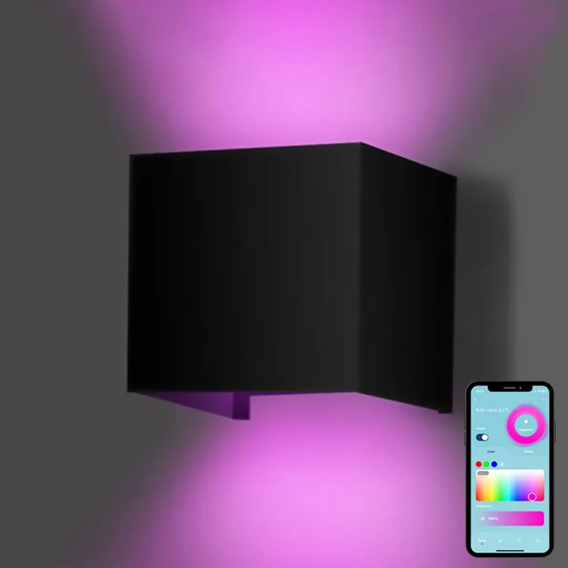 Gologi Slimme Wandlamp - Zwart