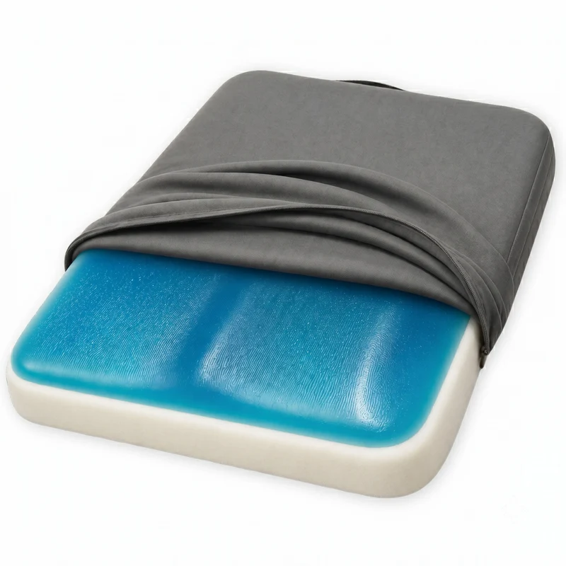 Antidecubitus Kussen Visco Gel Vierkant 85 kg/m3 | Waterdicht