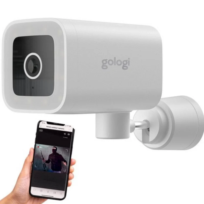 Gologi Premium Outdoorcamera - 4MP - Wit