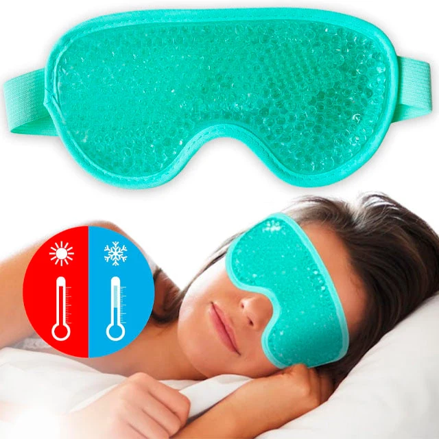 Oogmasker met Koude en Warme Gel en Verstelbare Band