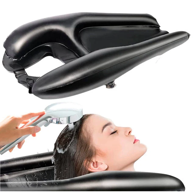 Opblaasbare Ergonomische Draagbare Haarwasbak | Comfortabel en Veilig
