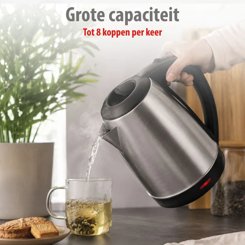 Alpina Waterkoker 2000W - Metaal