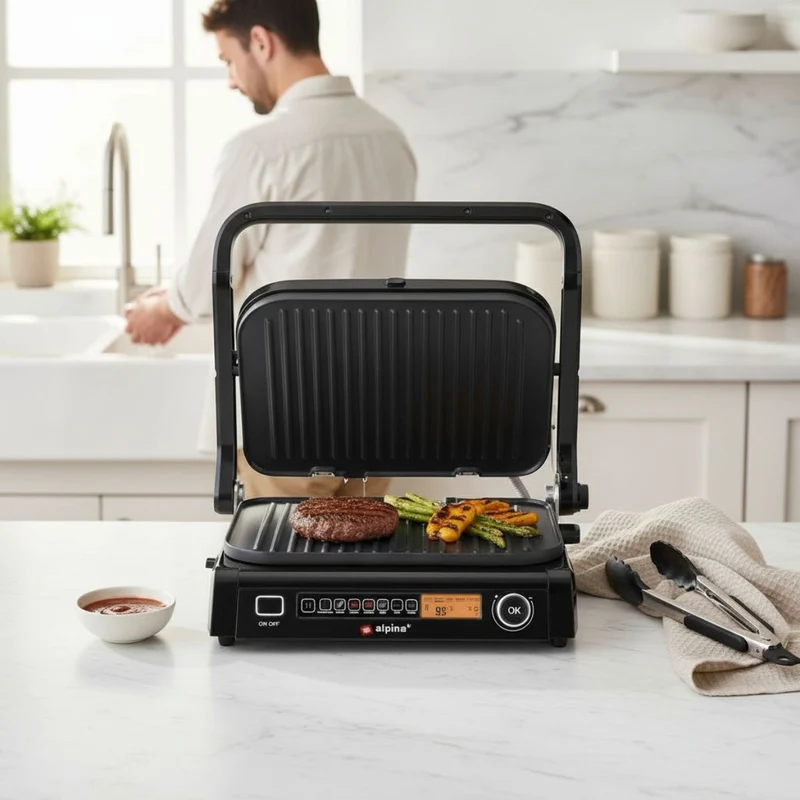 Contact Grill 230V Ss 2100W