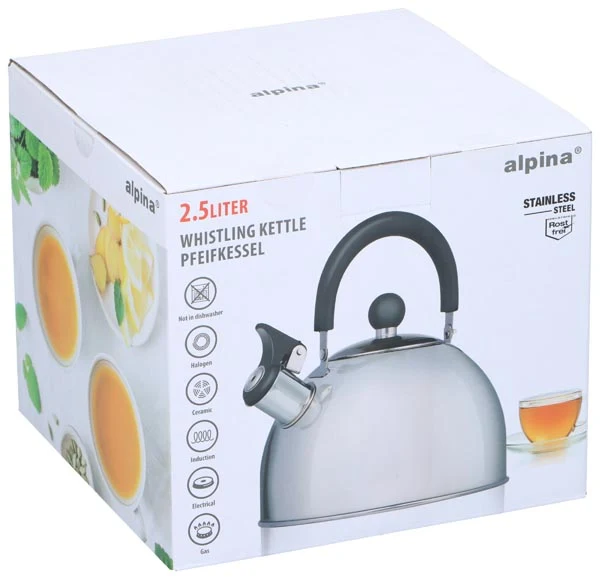 Whistling Kettle 2.5L Ø19Cm